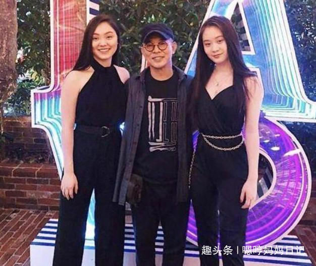  『就像李连』有种“不公平”基因叫李连杰，看了2个女儿，一个清秀一个嘴大