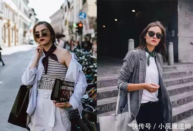  『时髦』丝巾，秋冬这样系太高级太有气质了！
