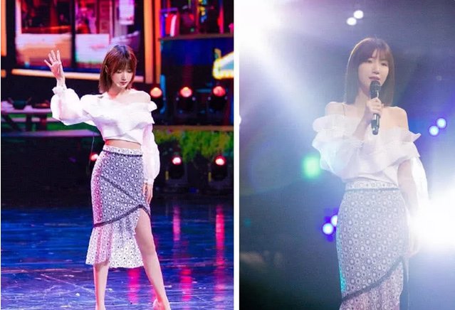 毛晓彤来了，穿这条裙子超显身材，网友:陈翔是被猪油蒙了心吗