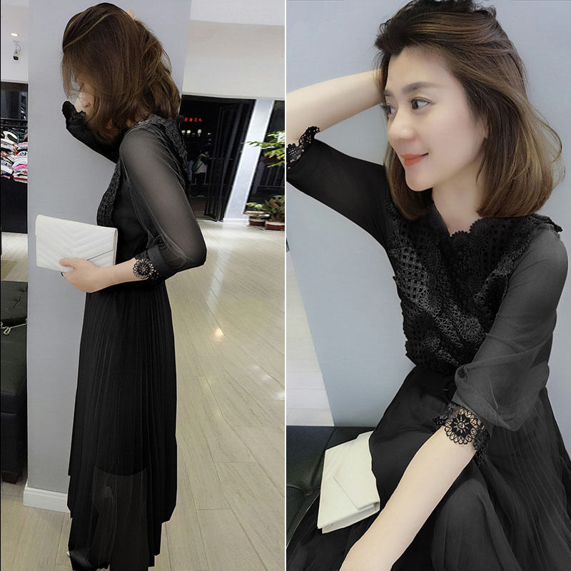 我的天!媳妇也太会打扮了,穿这样的连衣裙,女人味爆棚