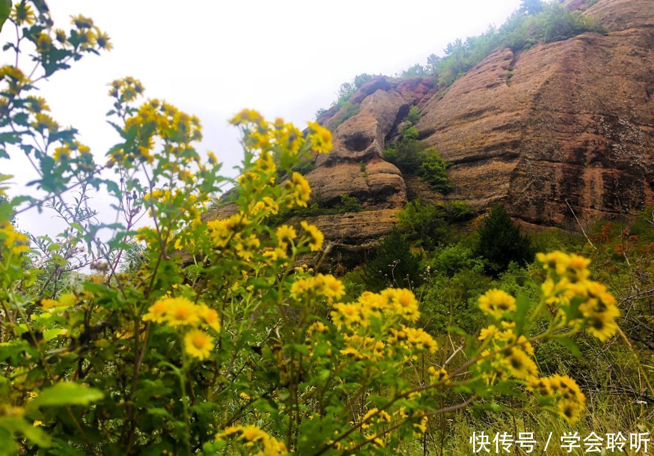 秋雨如烟，色若渥丹，爱死了这样的火石寨！