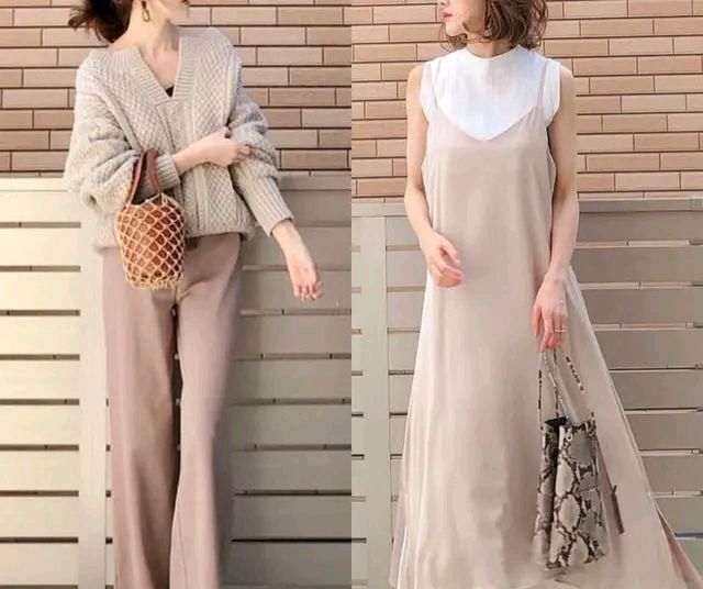  素雅：学习通勤风的日本时尚辣妈学穿搭,简约素雅,还知性优雅有女人味