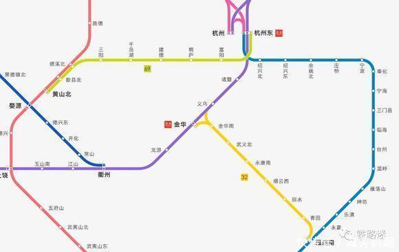  国铁■中国高铁线路图2019年1月版每条线路经过哪些城市都可以看