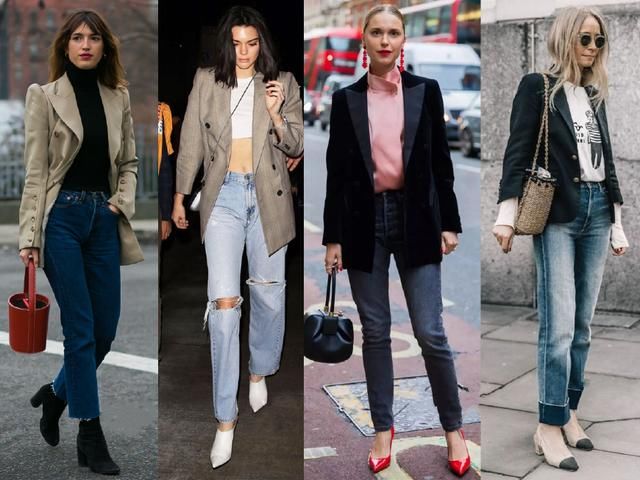 人手一条的牛仔裤，今年流行这么穿，第三种也太好看啦