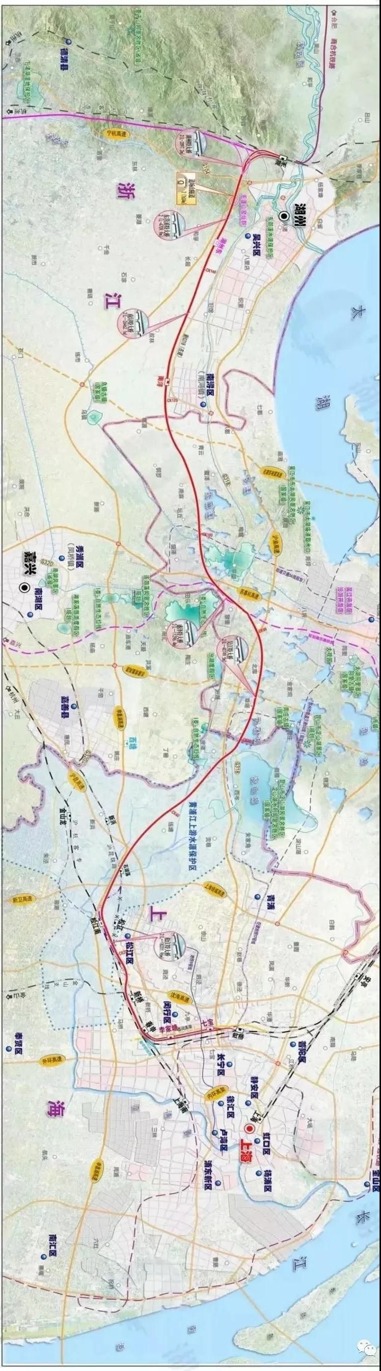  汾湖■沪苏湖铁路要来了！吴江到上海仅需20分钟