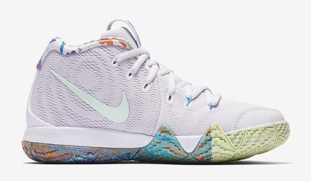 烟花般炫彩外底！新配色 Kyrie 4 将于下月发售！