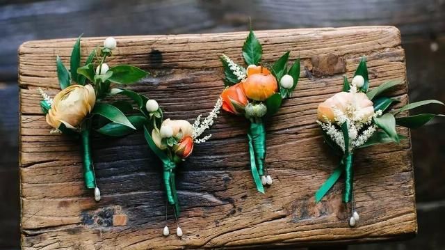  花艺：婚礼花艺|新郎胸花大考究，玩转方寸间的魅力~