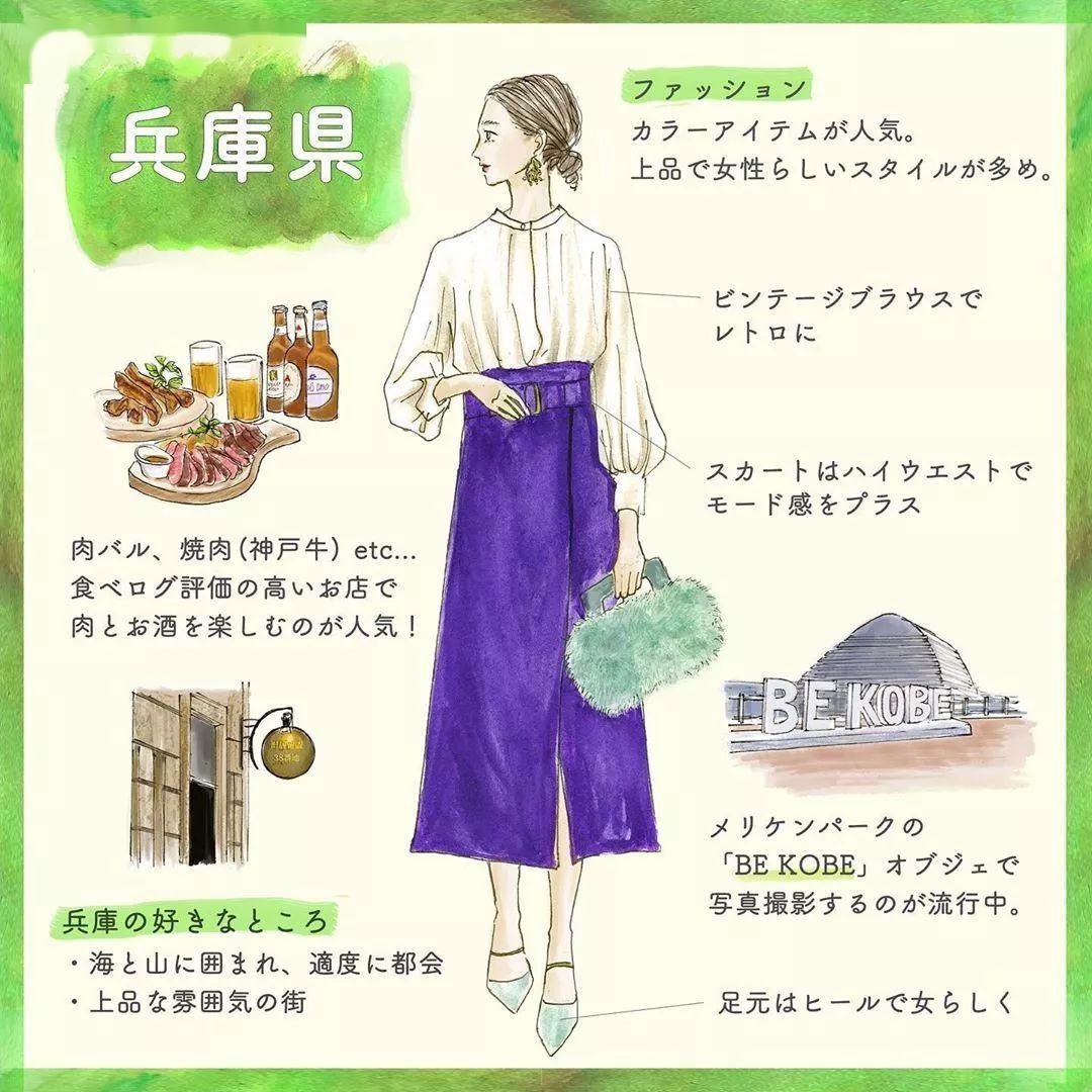 『全国』日本47个都道府县「全国女子图鉴」