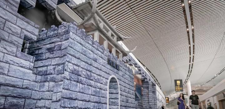 重庆机场将特色景点“搬进”候机楼，帮旅客留住没看够的重庆美景