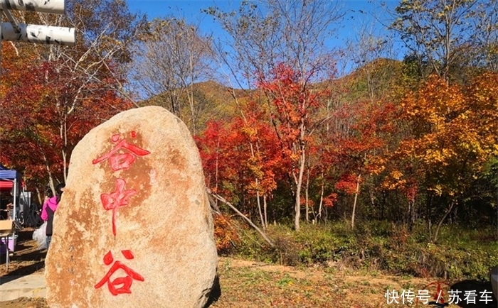 长白山最美的山谷，秋天红叶满天，保持着原始质朴的风貌