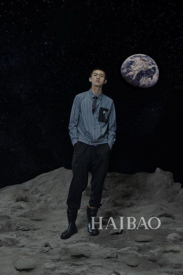 硅基生物2018秋冬系列lookbook:“月之暗面”