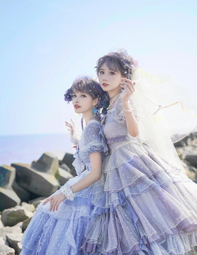  [裙摆]本以为普通洛丽塔够美了，当看到“水母裙”那刻