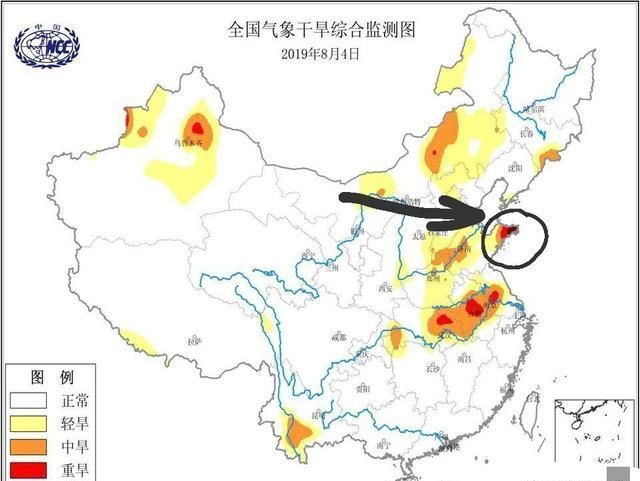 以山东半岛为界？猛烈的中到大暴雨将落在以下地区！不过还有希望