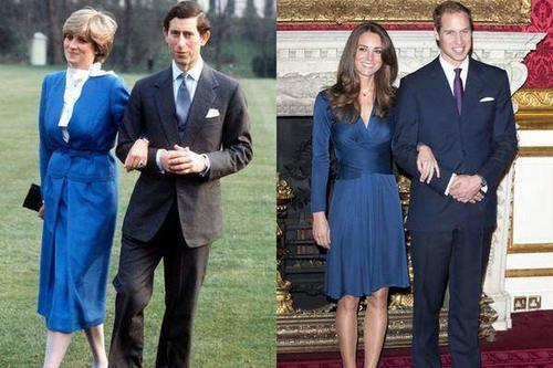 凯特王妃在穿着上向戴安娜寻求灵感，她佩戴着很多戴妃留下的珠宝