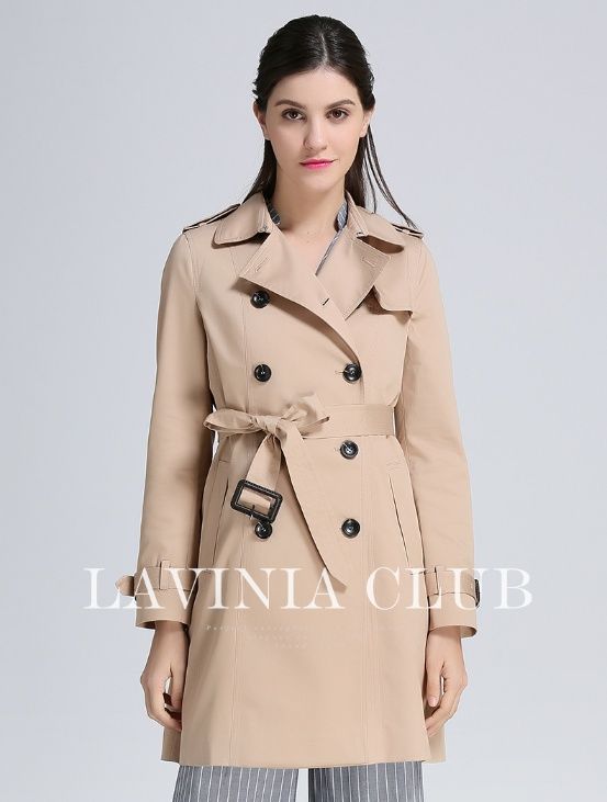 Lavinia 2018风衣这么穿，谁穿谁好看!