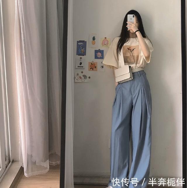  气质：炎热夏季裤子应该这样穿，凉快又有气质，全都安排上了