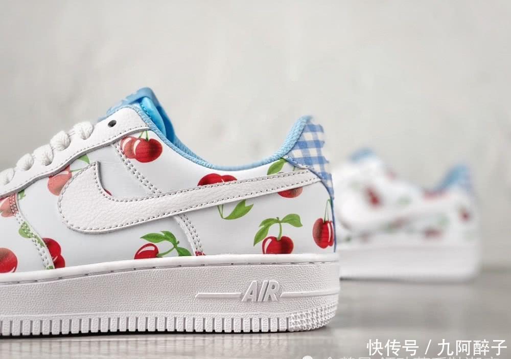 「Nike」糖果色系“樱桃”主题,Nike的这一款清新系鞋子