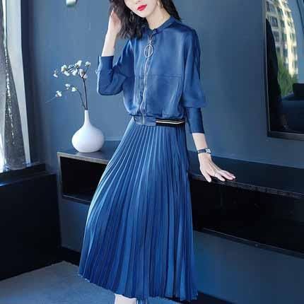 无意间发现:薄秋裙，竟比旗袍还优雅，适合32-50岁女人穿