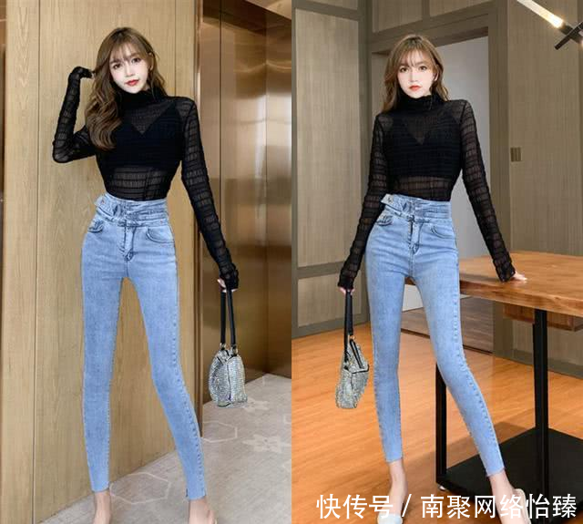 「烟灰色」穿“打底裤”显俗气了!今春流行的是“美腿裤”,时髦高级显腿长