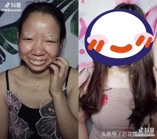 圆脸素人妹子化妆秒变回头女神英国网友留言：这什么巫术！