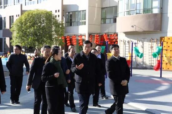 浙江省教育厅厅长郭华巍一行再到台州市调研