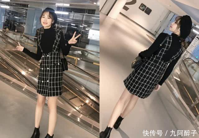  「柔美」个性时尚的美女街拍：柔美娇俏的美女，穿出女人知性美