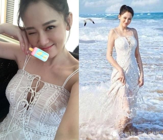 陈乔恩穿抹胸裙太惊艳，这身材简直在拉仇恨，怎么就没嫁出去呢？