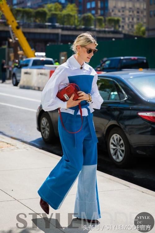 秋季的质感系蓝色单品，让你美出新高度！
