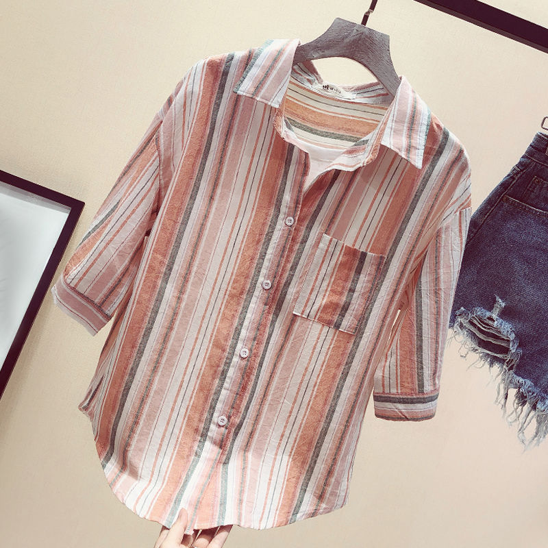 9月，穿毛衣羊绒还太早，试试这样棉麻女装，清爽舒适又时髦洋气