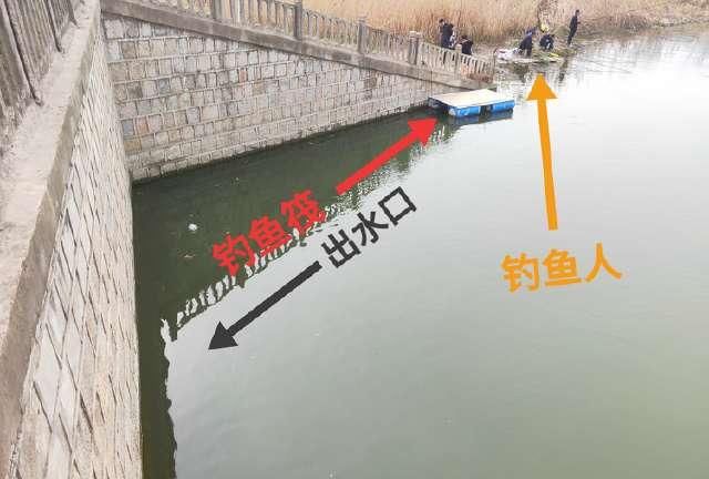 『主渠道内』闸口钓鱼小三样:微流水儿,溜墙根儿,钓到底儿