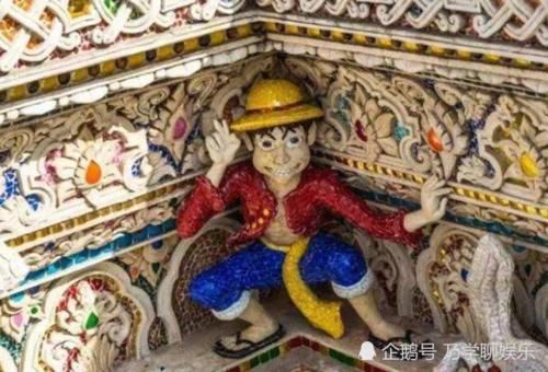 世界上最“奇葩”的寺庙：不拜佛不供神，供奉超人路飞绿巨人？