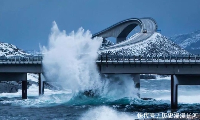 世界最会“骗人”的桥,司机常以为桥断了,看上去胆战心惊