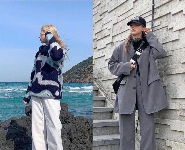  『看起来』阔腿裤真有这么火么？被时尚追捧显瘦帅气，穿搭效果杠杠的
