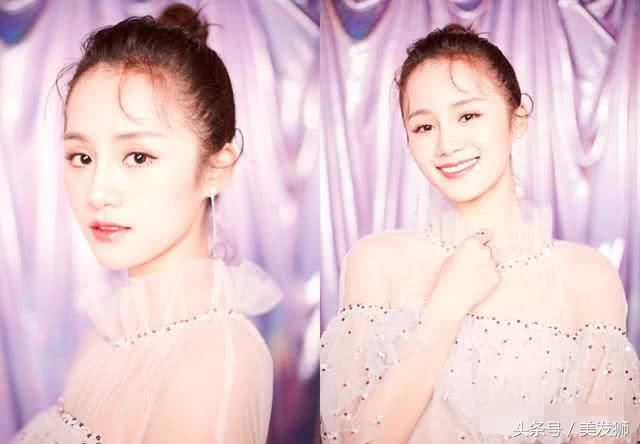 “糖宝”不过是留了个空气刘海，就从29岁变19岁，网友：好可爱！