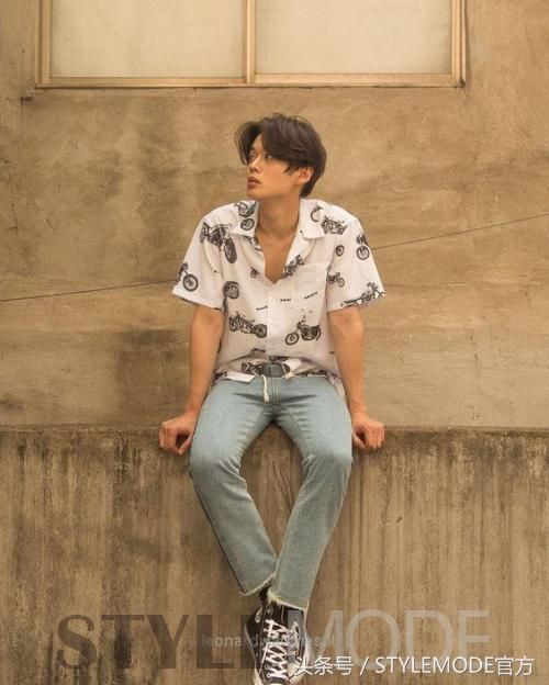夏日,穿花衬衫的男生,最撩心!