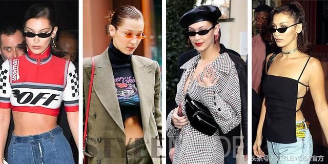 超级网红的微型太阳镜，可不是每个人都驾驭得了的！