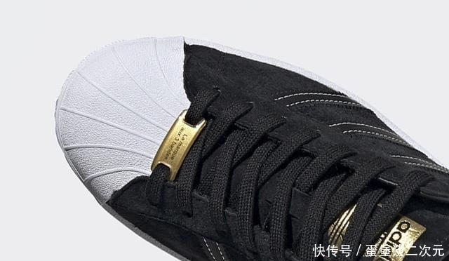 烫金■黑色烫金低调奢华!全新贝壳头 Superstar 下月发售