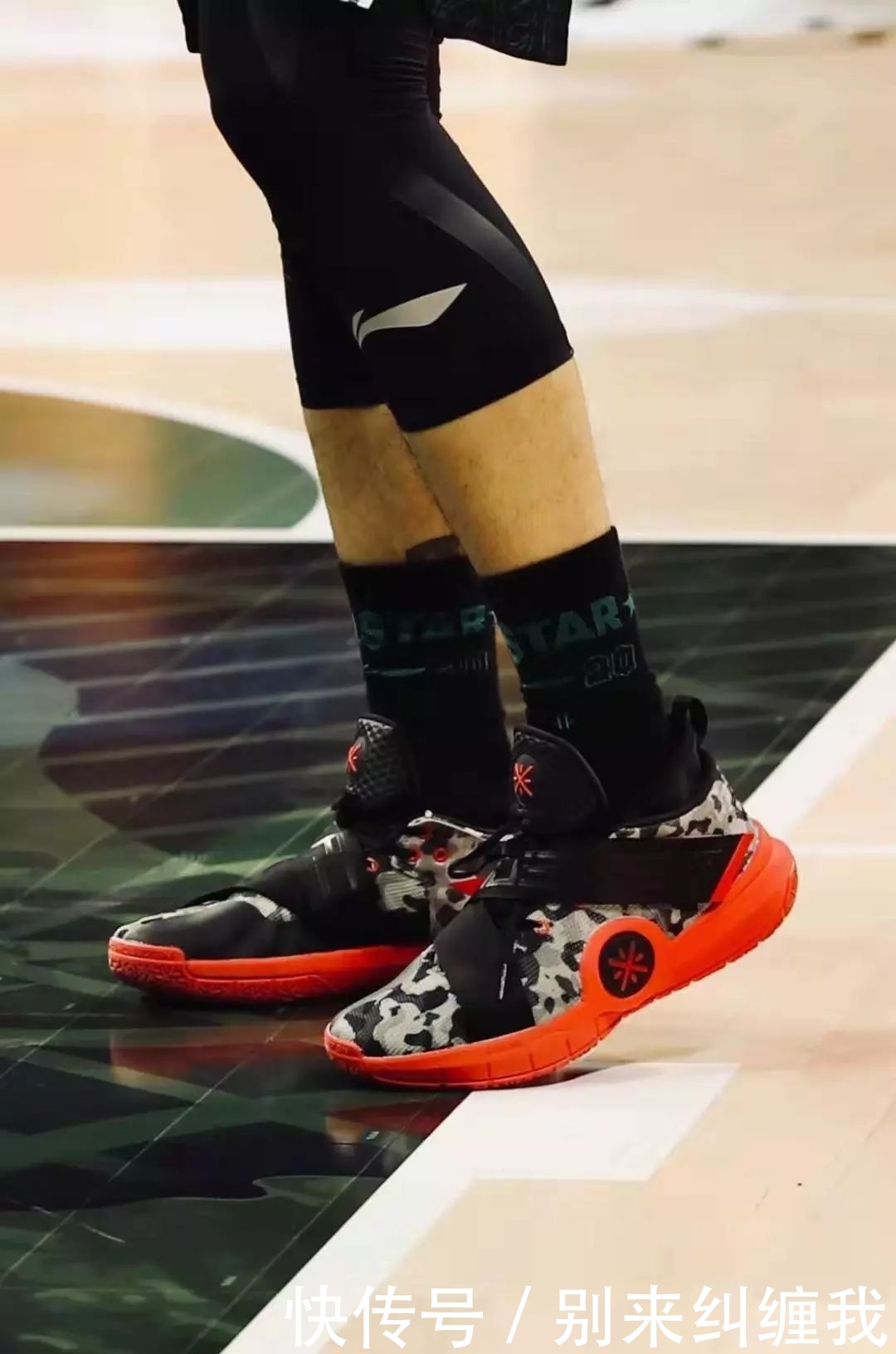 郭艾伦cba全明星球鞋