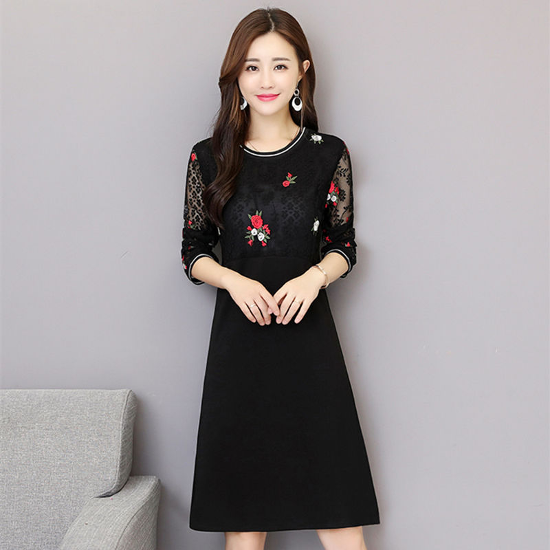 有档次的这几款秋装连衣裙，穿出女人气质，回头率100%