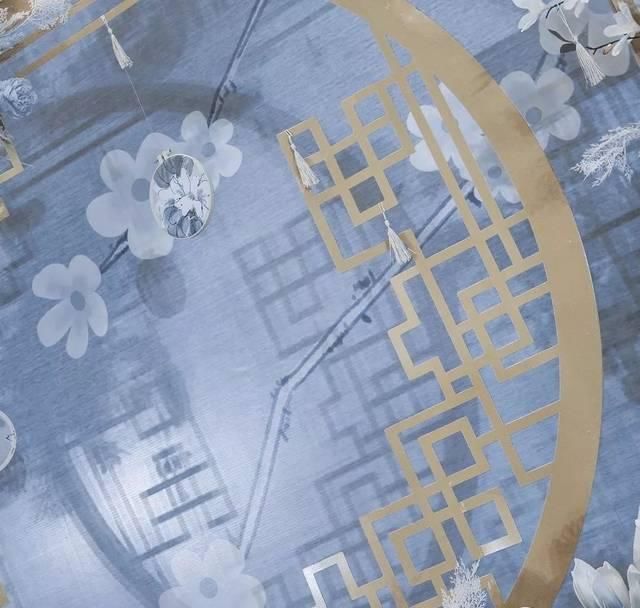  [蓝色]莫兰迪蓝的新中式婚礼，恬静浪漫充满韵味，宾客印象深刻
