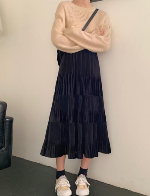  『春天』建议女生：春天别再穿裤子了，学学校花这样穿，美成国民初恋