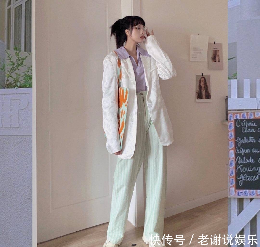  「前卫」女生不要总穿“打底裤”，试试这么搭，淑女又显高