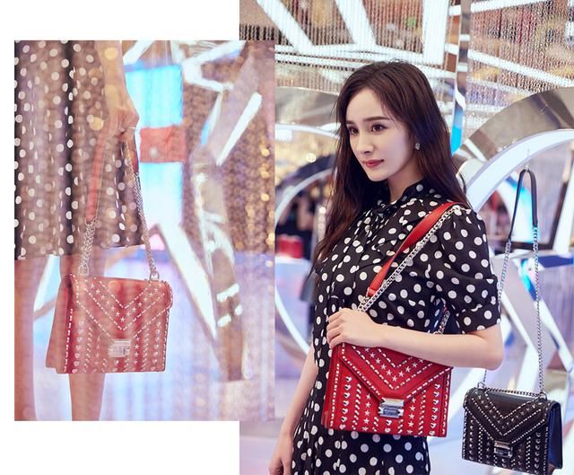 七夕手袋“包治百病”，杨幂何穗背上同款，李沁林允还不小心撞包