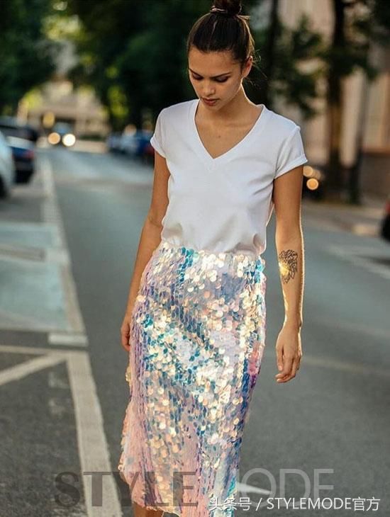 优雅的迷笛裙，夏日里的一股清流