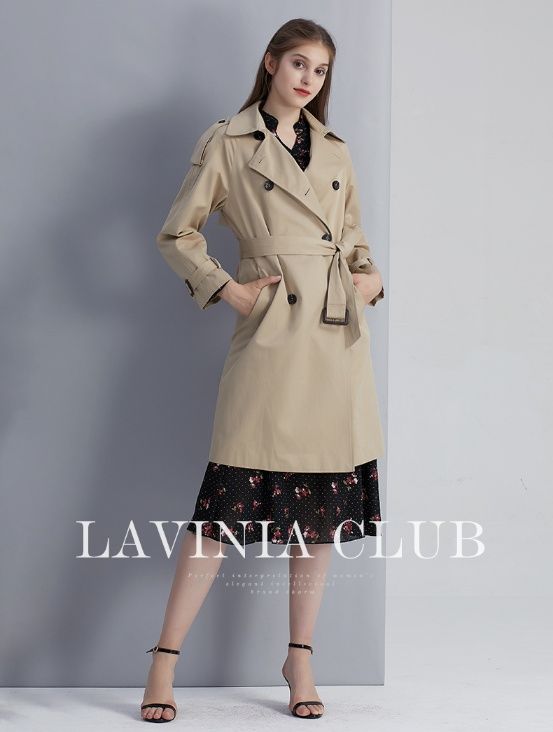 Lavinia 2018风衣这么穿，谁穿谁好看!