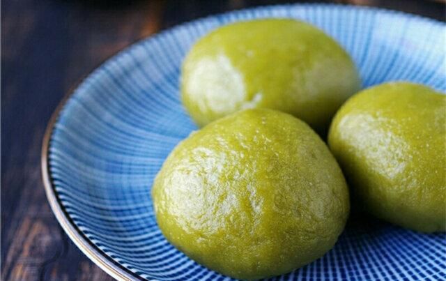  糯米粉：清明,教你最简单的青团,一次就成功,比外面买的好吃,绿色营养