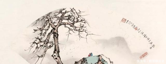 【中国画】「津门网」他的彩墨山水,颇得中国画似与不似的妙蒂