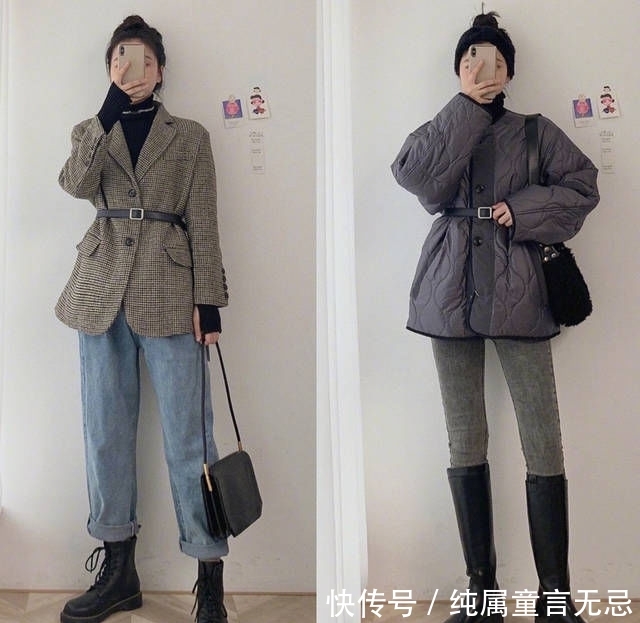 『化身』冬季穿搭要跟上,细节里看品味,化身盐甜女孩去撩男神!