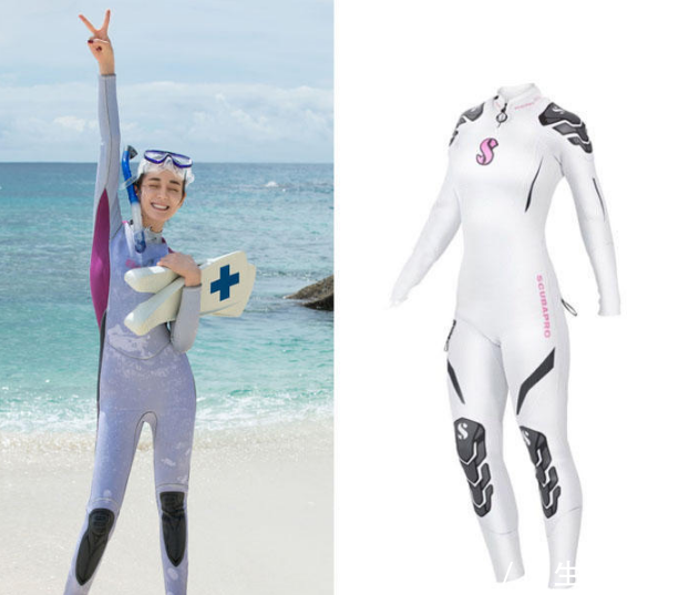 谁说潜水服不时尚，迪丽热巴穿上身材藏都藏不住了，这造型给满分