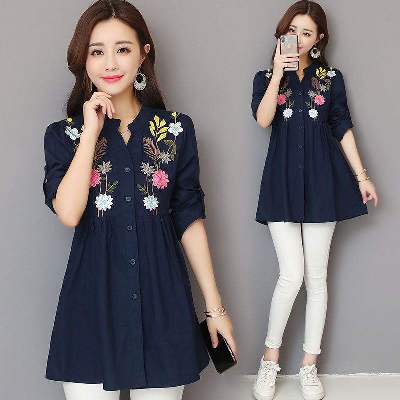 头次发现!这小衫，比真丝还洋气百搭，43岁以上女人中秋穿正好